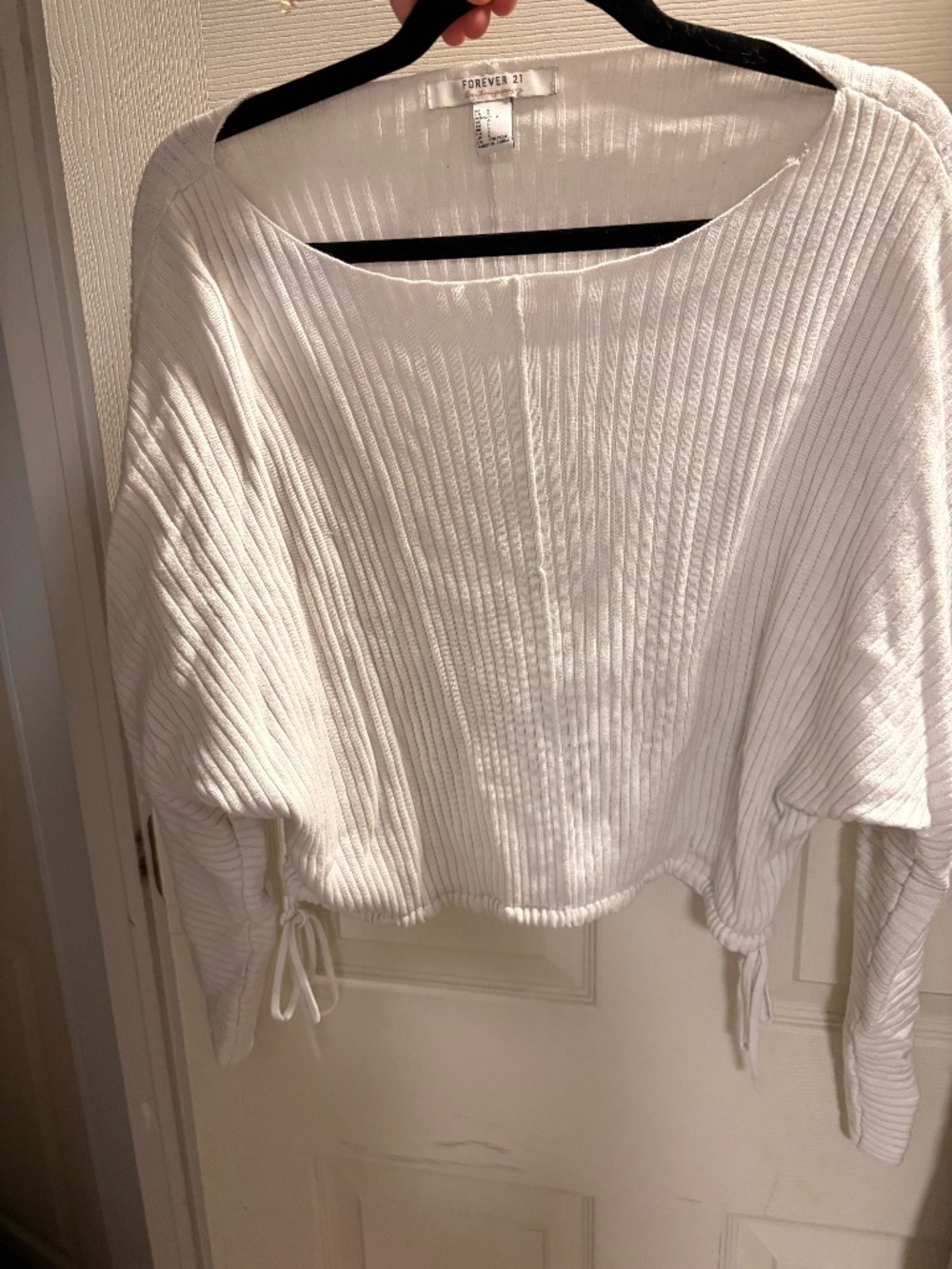 Forever 21 White Long Sleeve